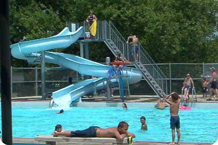 Municipal Pool and Slide